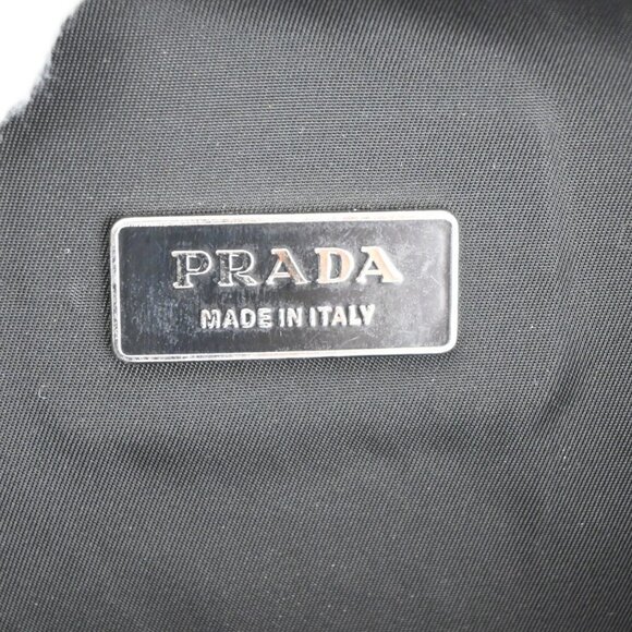 PRADA Tessuto Drawstring Backpack Bag Nylon Leather Black SHW Italy 20KC281 main image 13